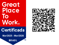 Selo Great Place to Work, certificação da Raizhe válida de março de 2025 a março de 2026